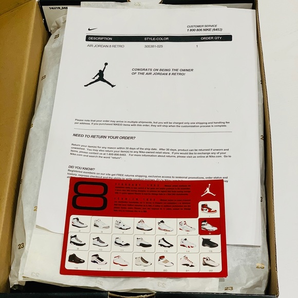 Air Jordan 8 Retro ‘Aqua’. Great condition. - Picture 8 of 8